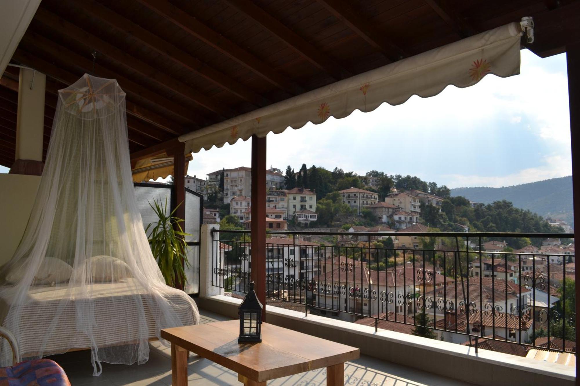 Lakeview Balcony In * Kastoria